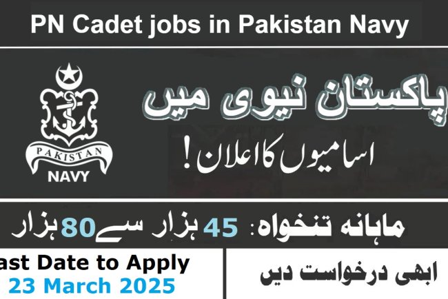 Join Pak Navy as a PN Cadet – Online Registration Open for 2025-B